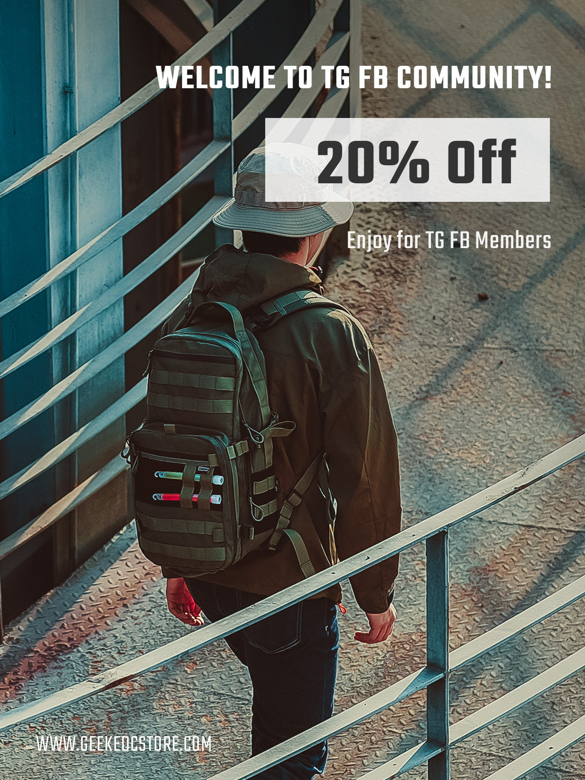 Unlock Exclusive 20% Discount – Join Our Tactical Geek Facebook Group Today!