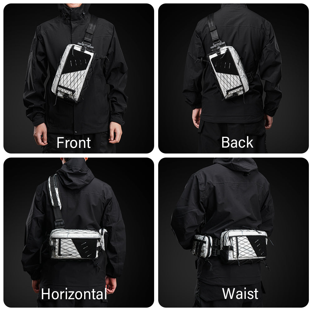 Cache L6 EDC Shoulder Bag （X-PAC）- As Featured on Kickstarter【45-Day Pre-sale】