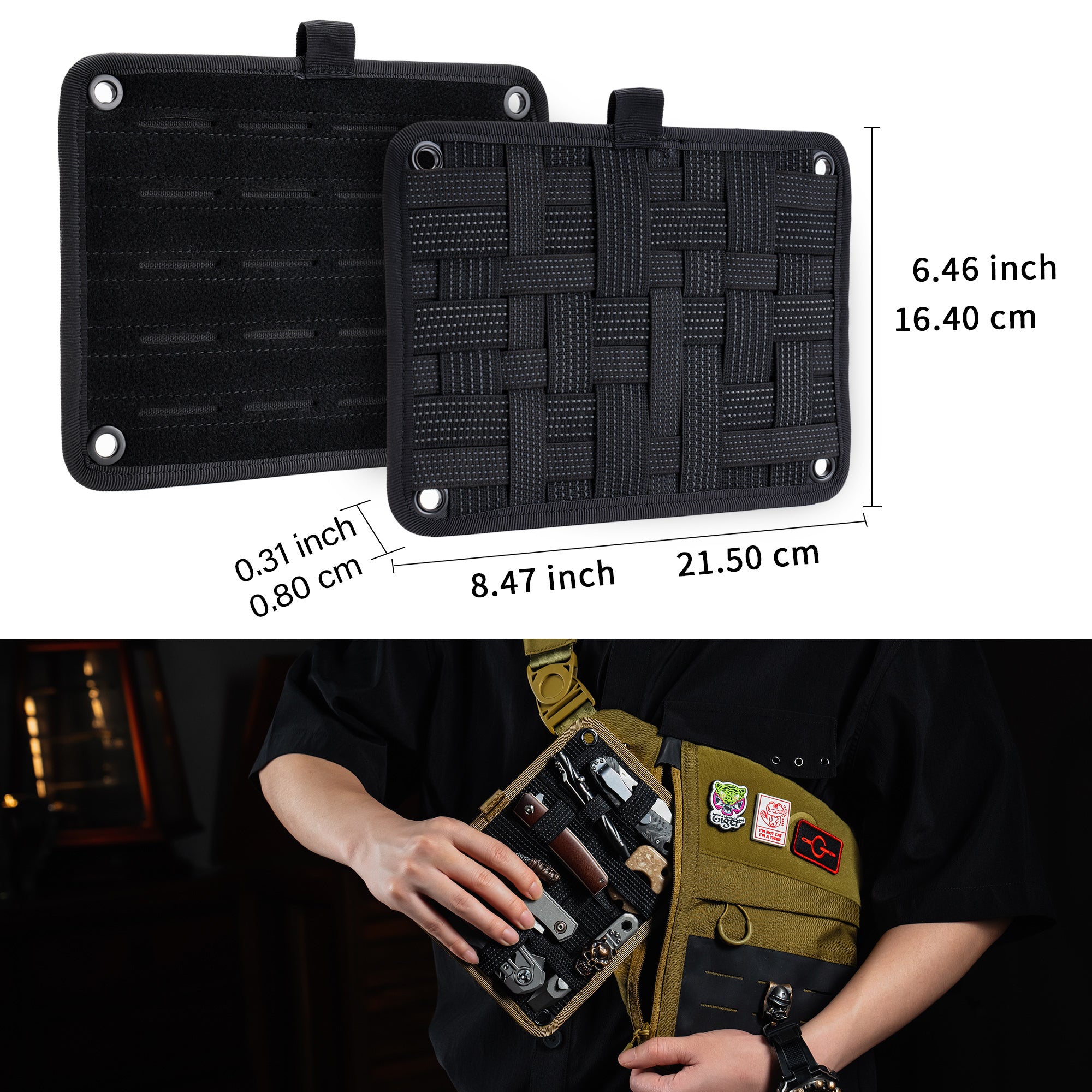 TCM Elastic EDC Organizer Board for Cache L1