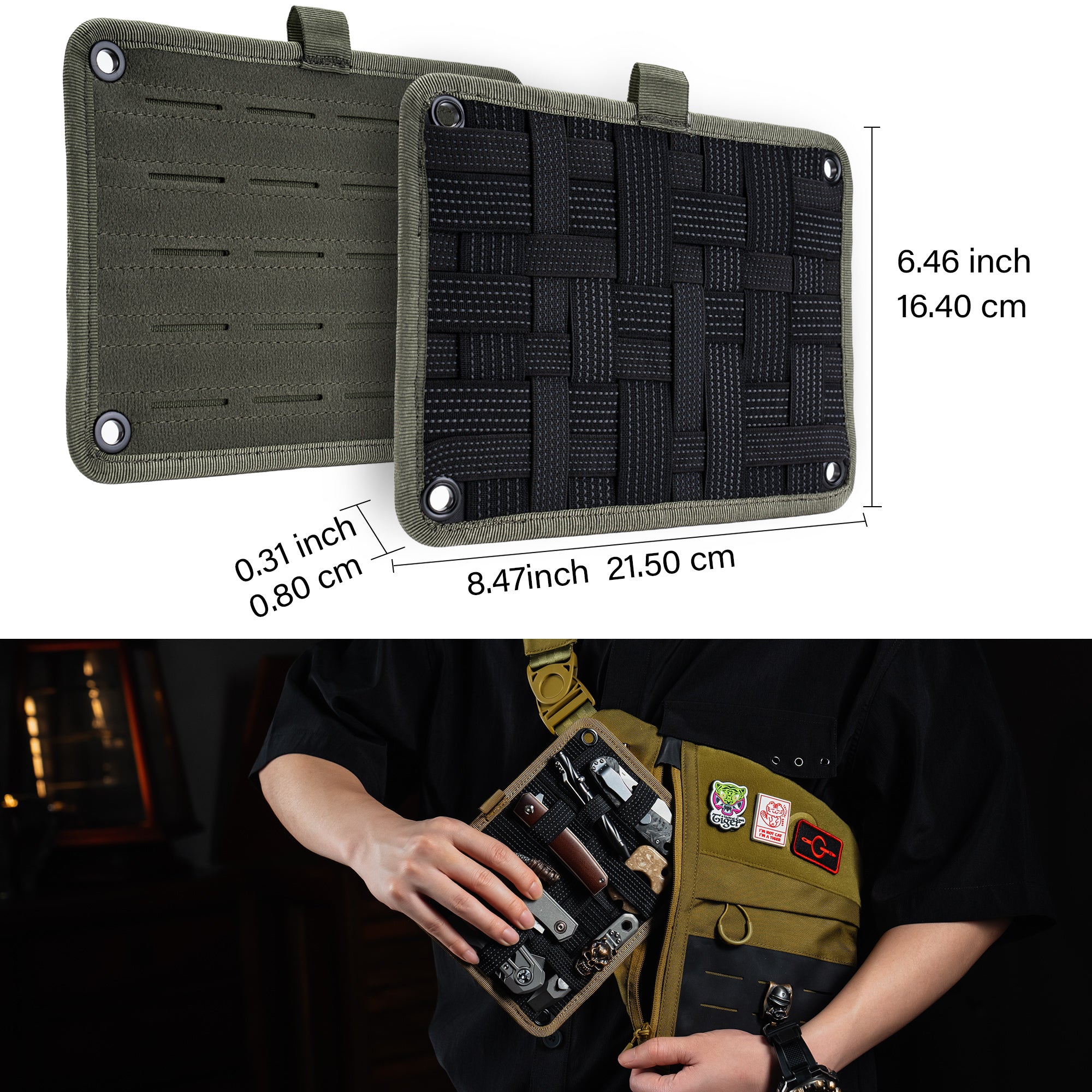 TCM Elastic EDC Organizer Board for Cache L1