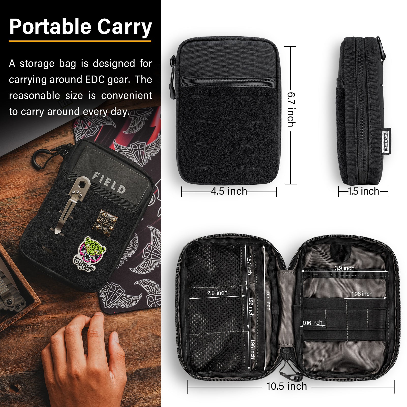 Block E3.0 Portable Tool Pouch