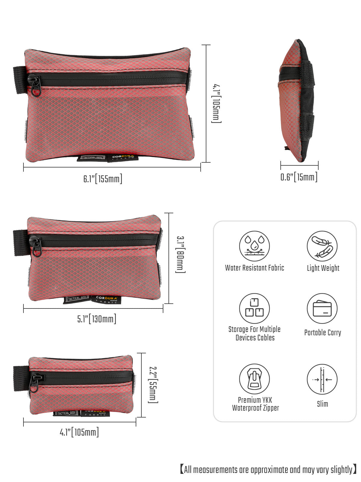 Storage A5 EDC Storage Pouch Set