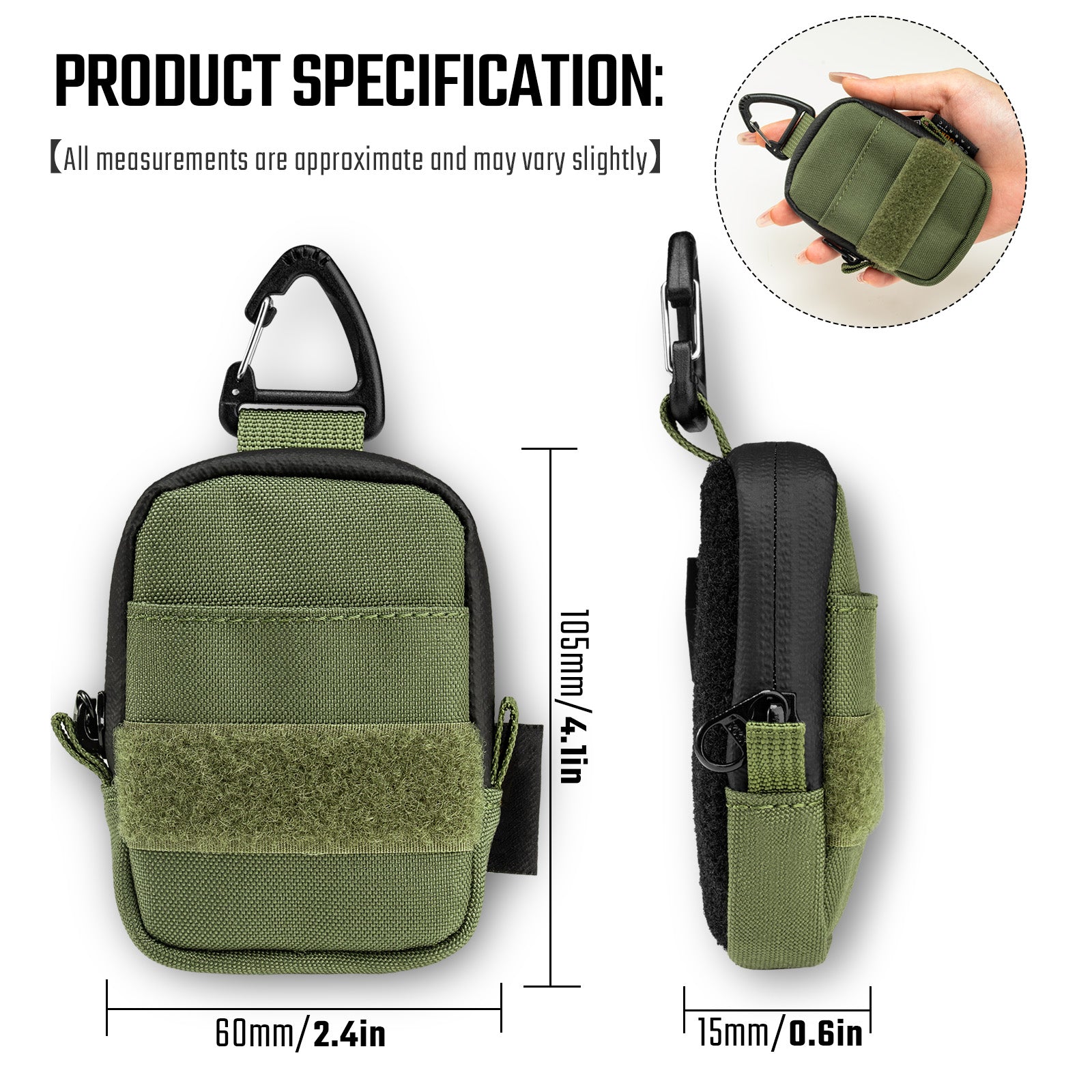 Storage A6 Mini EDC Pouch