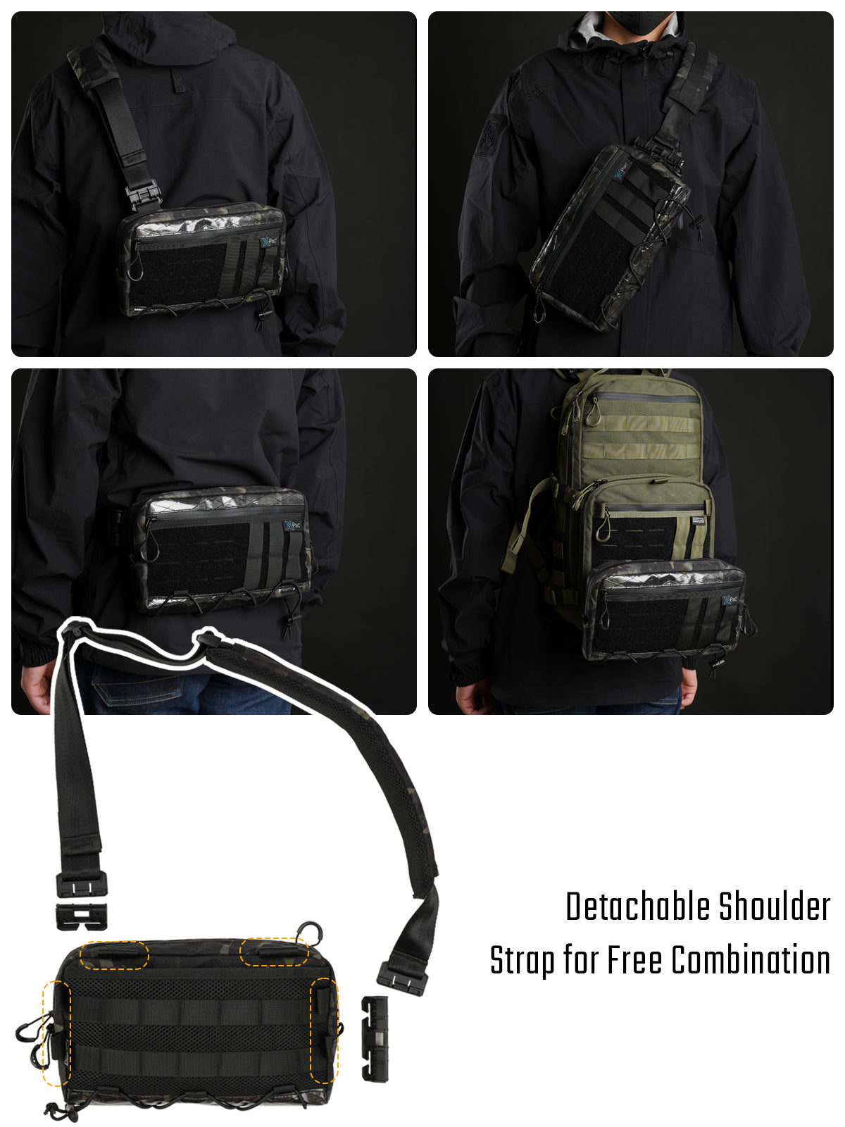 Cache L3 EDC Shoulder Bag （X-Pac）