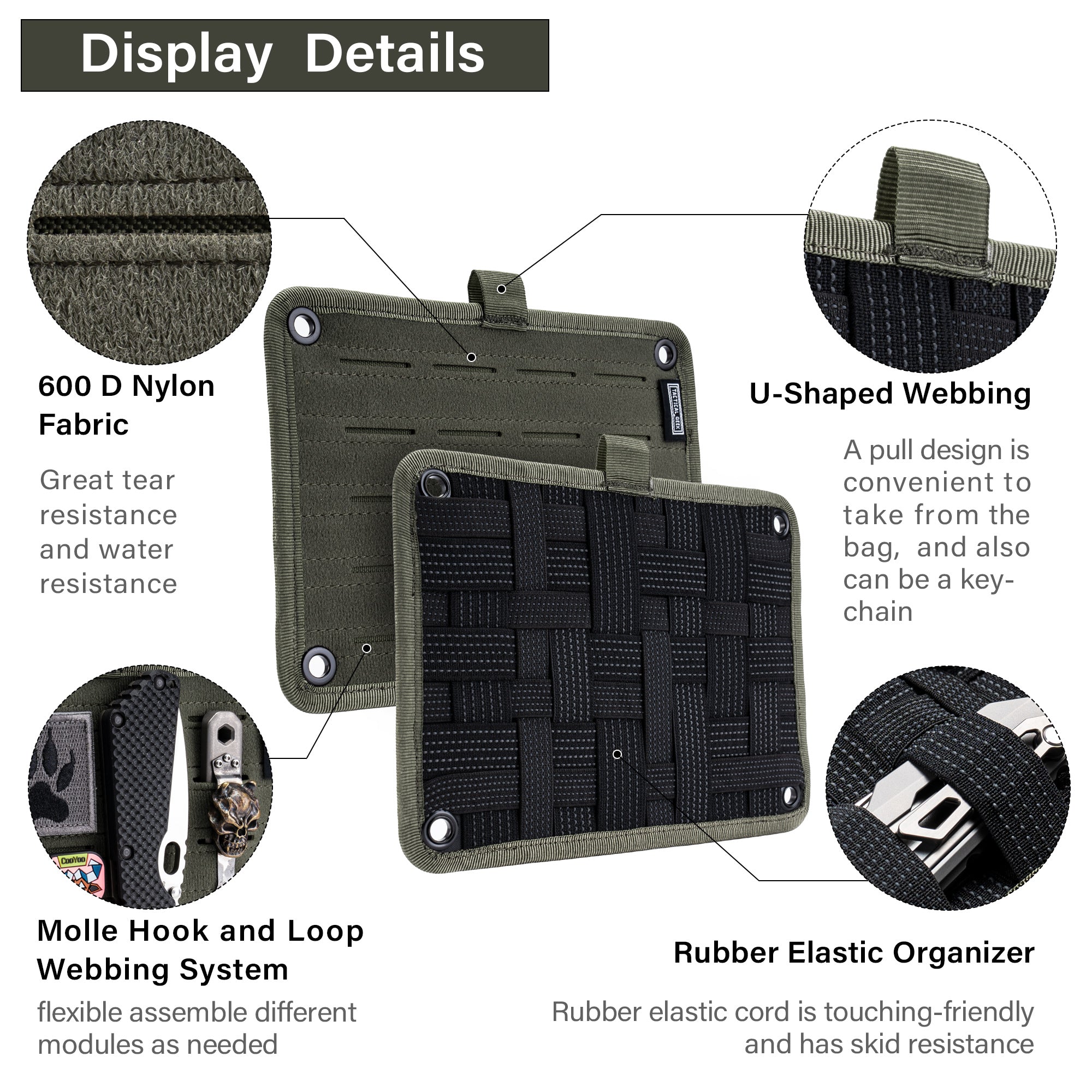 TCM Elastic EDC Organizer Board for Cache L1