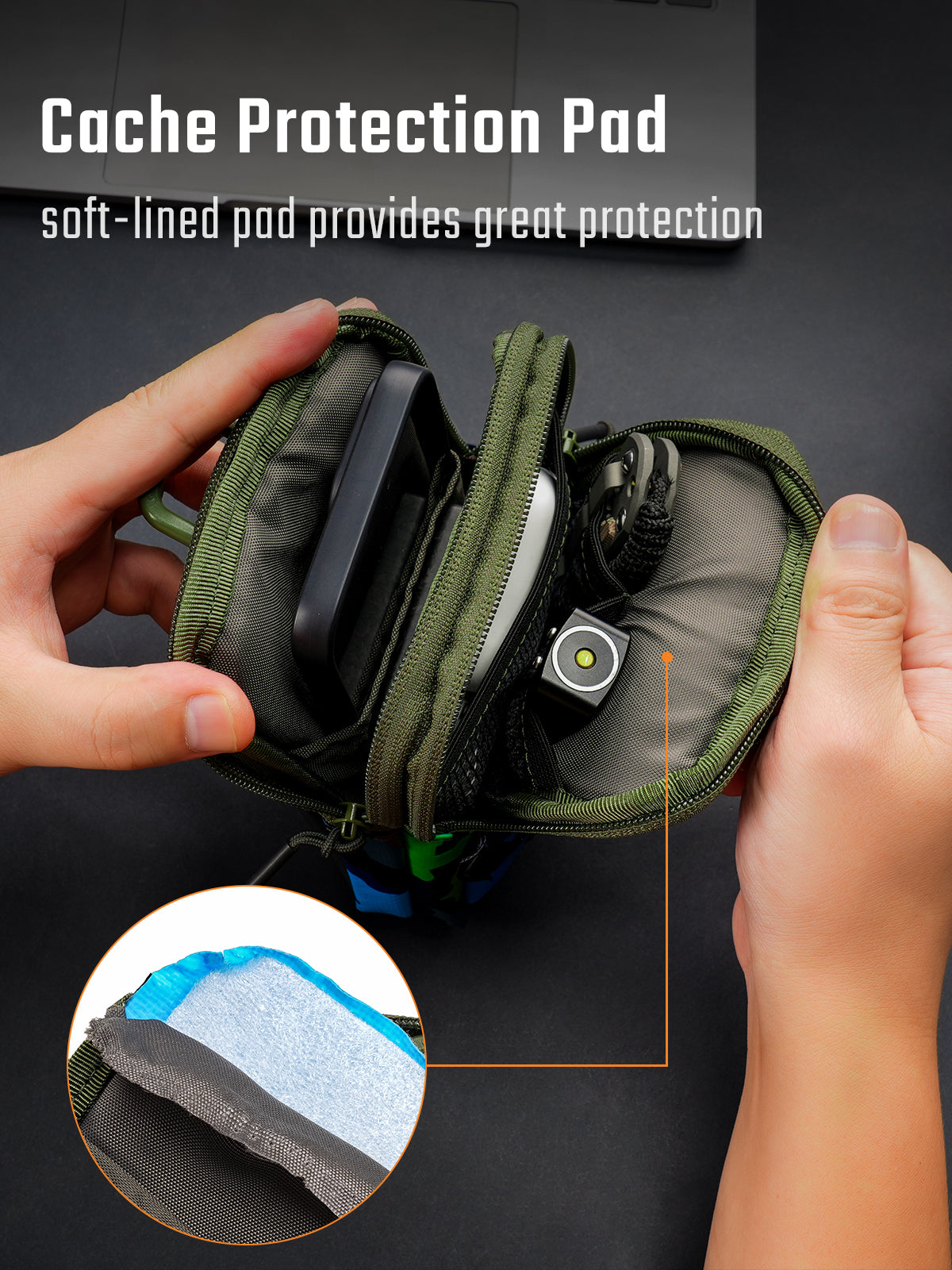 Block K Portable Tool Pouch