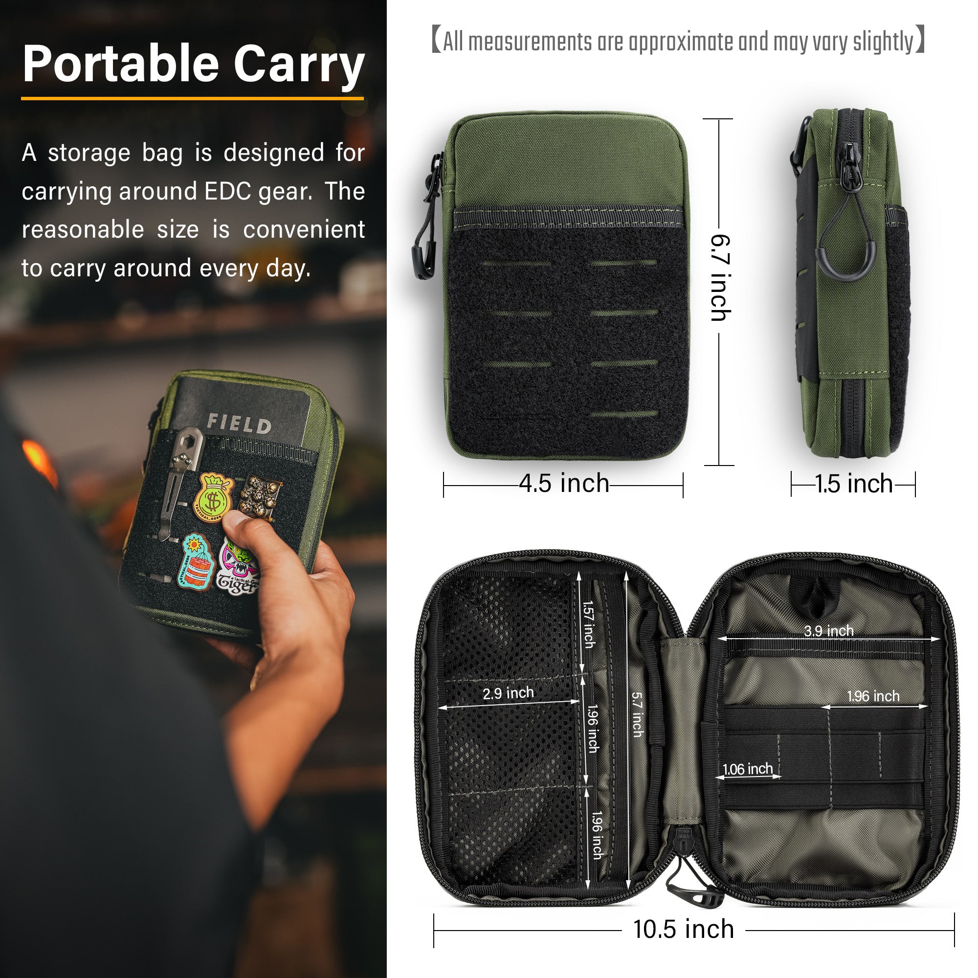 Block E3.0 Portable Tool Pouch