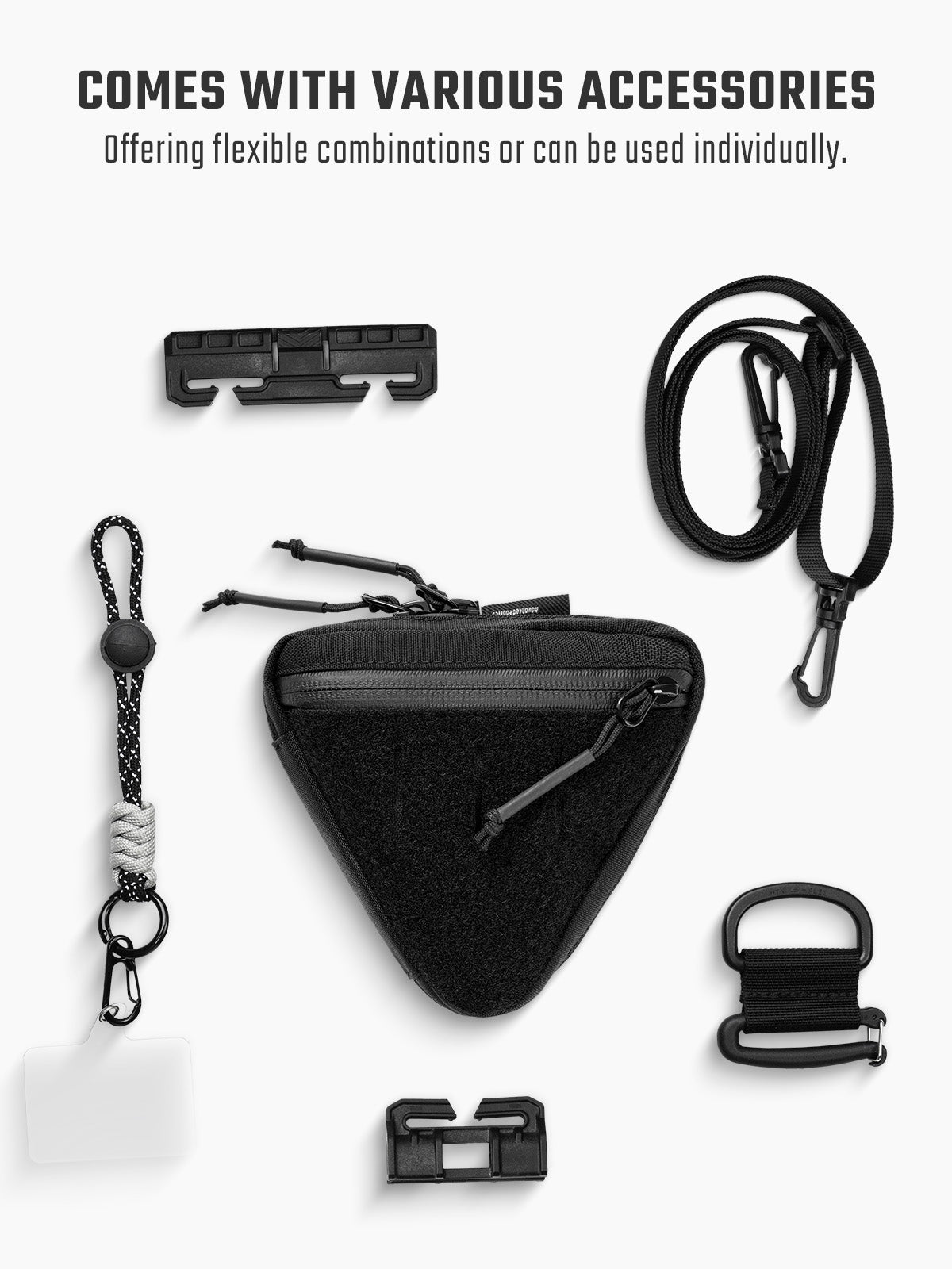 Storage A8 Triangle Pouch(X-PAC)- As Featured on Kickstarter