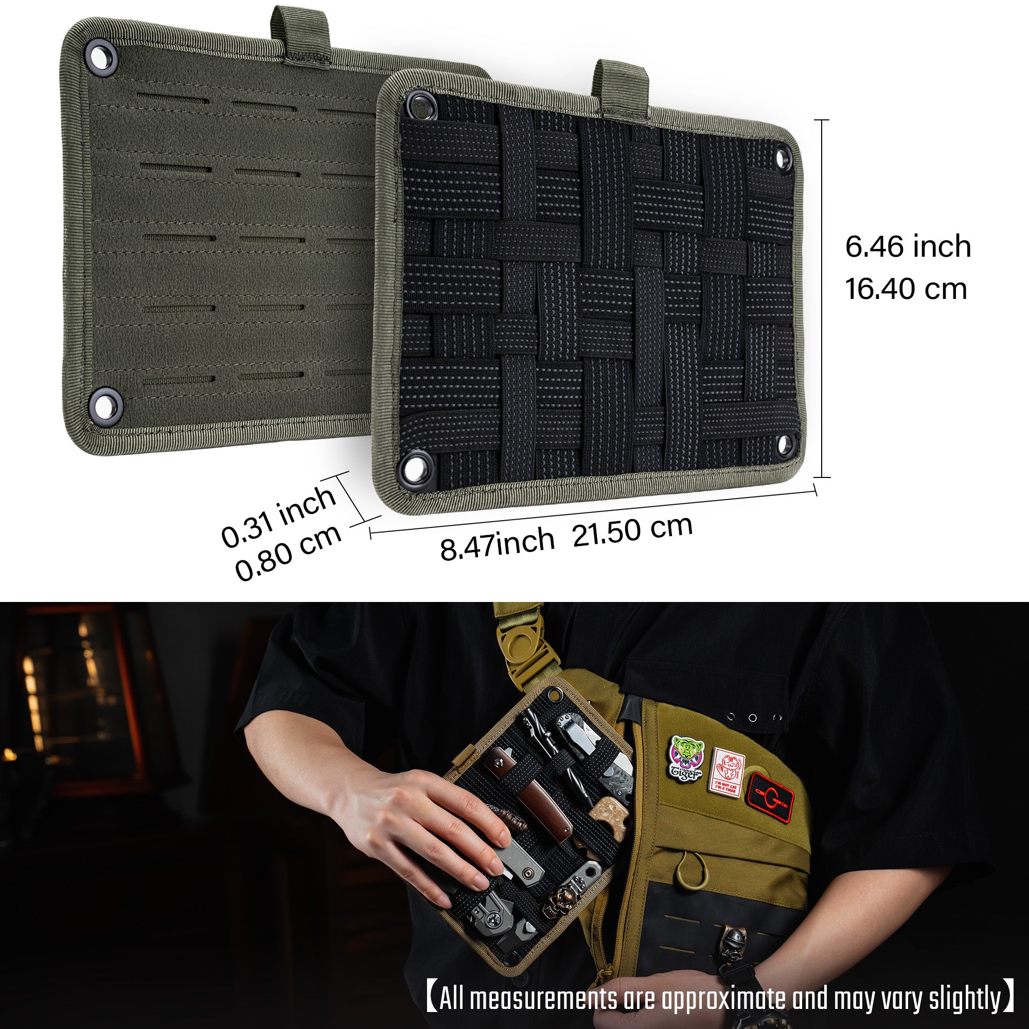 TCM Elastic EDC Organizer Board for Cache L1