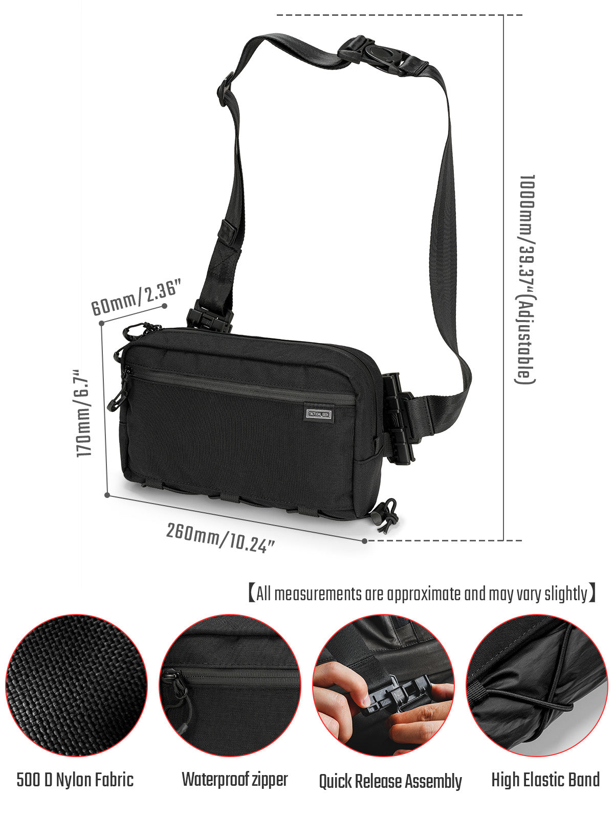 Cache L4 EDC Shoulder Bag