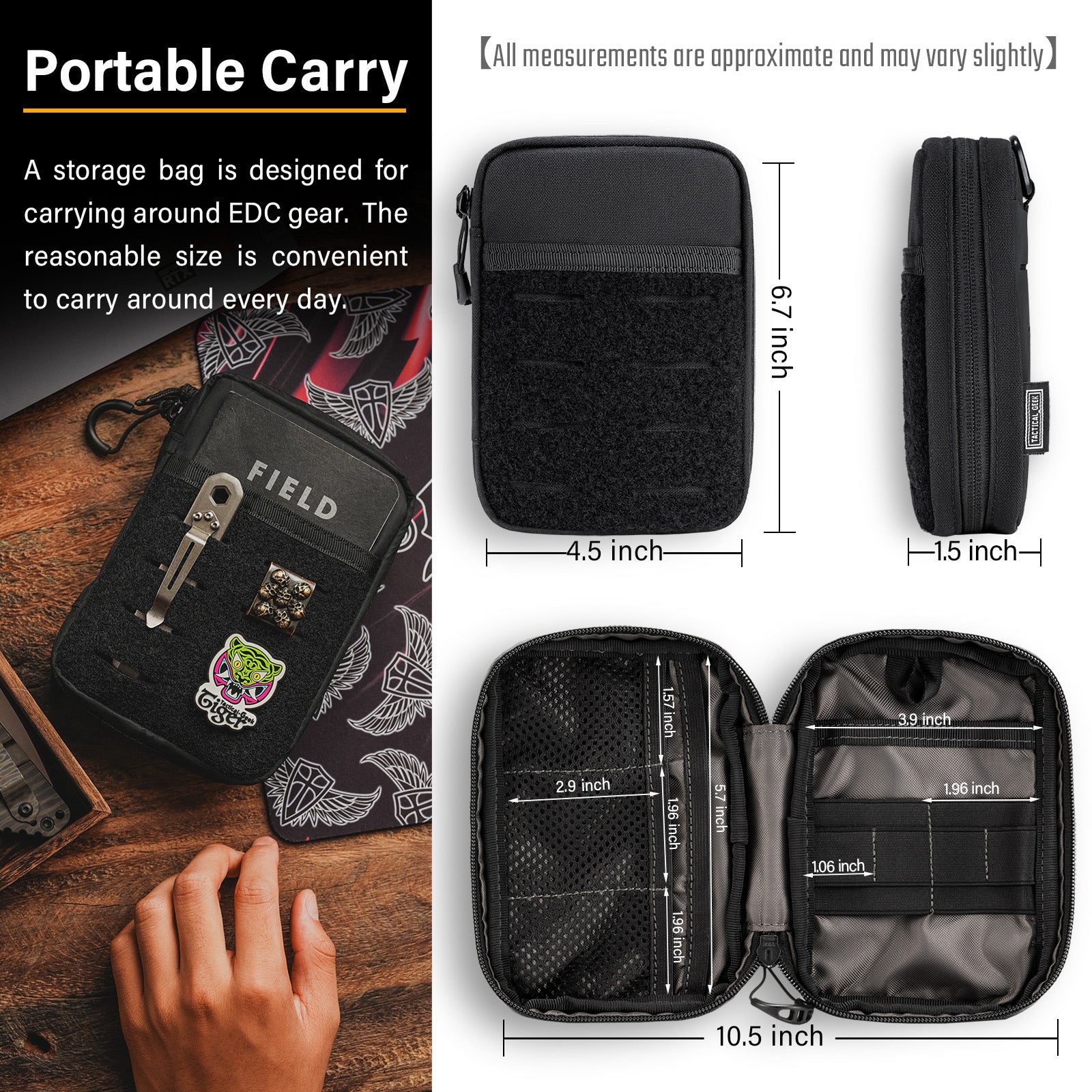 Block E3.0 Portable Tool Pouch