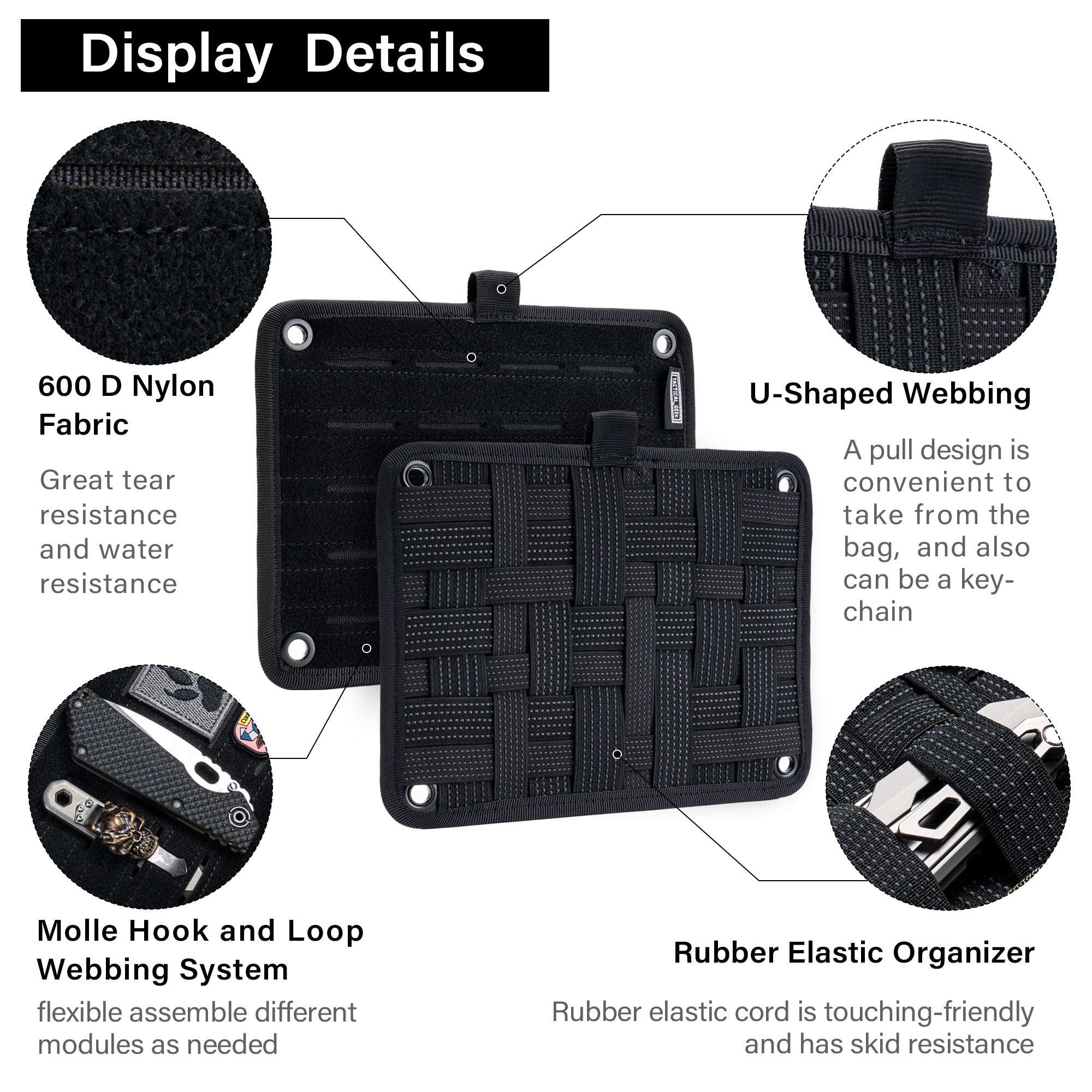 TCM Elastic EDC Organizer Board for Cache L1