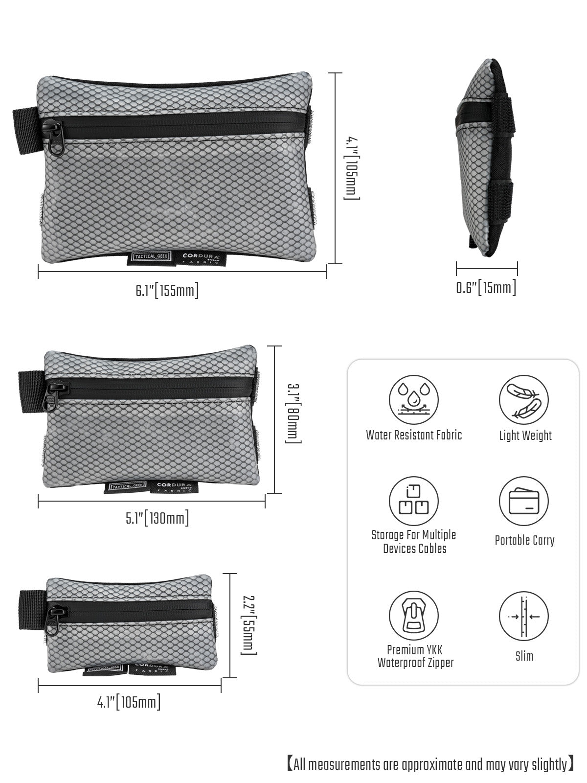 Storage A5 EDC Storage Pouch Set