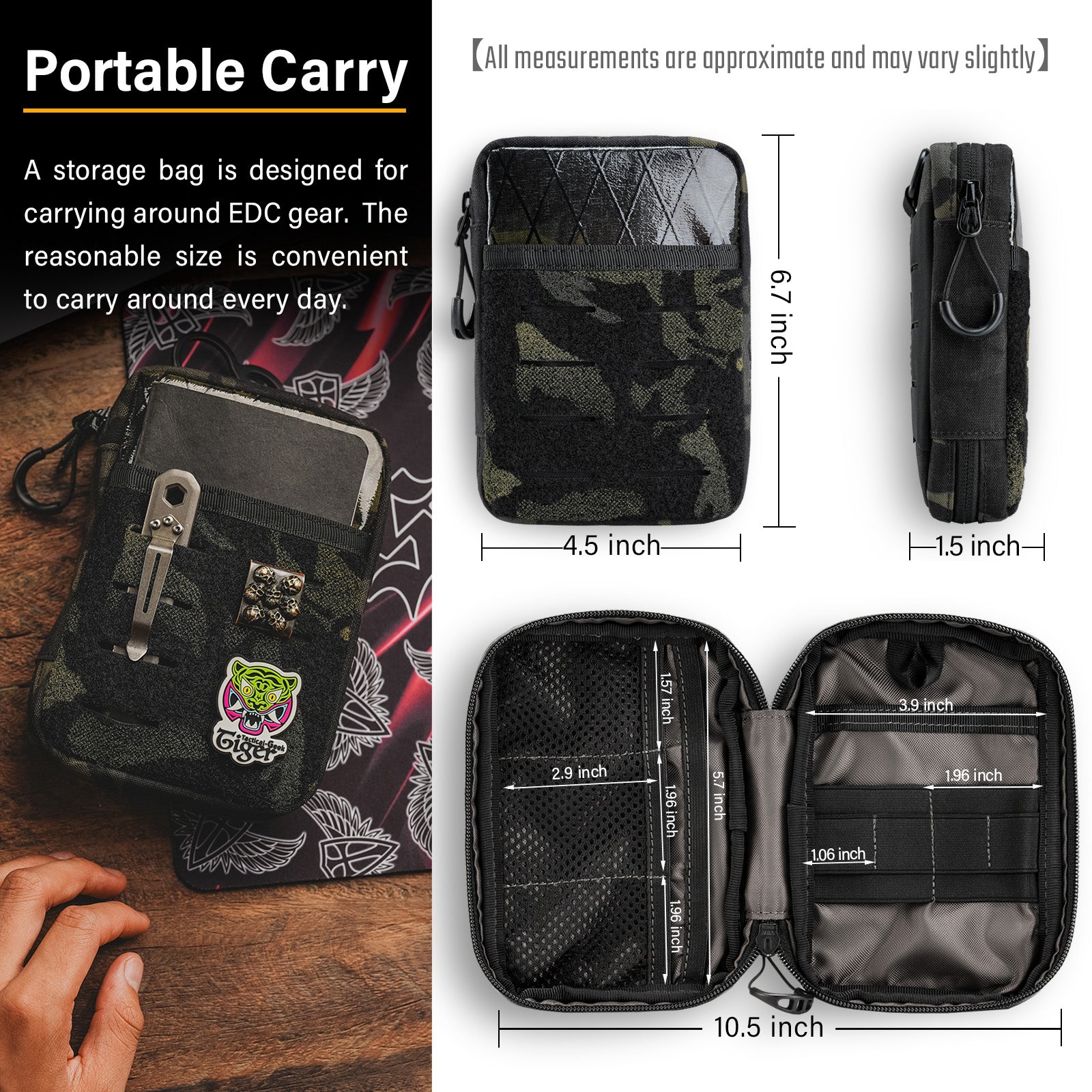 Block E3.0 Portable Tool Pouch (X-PAC)