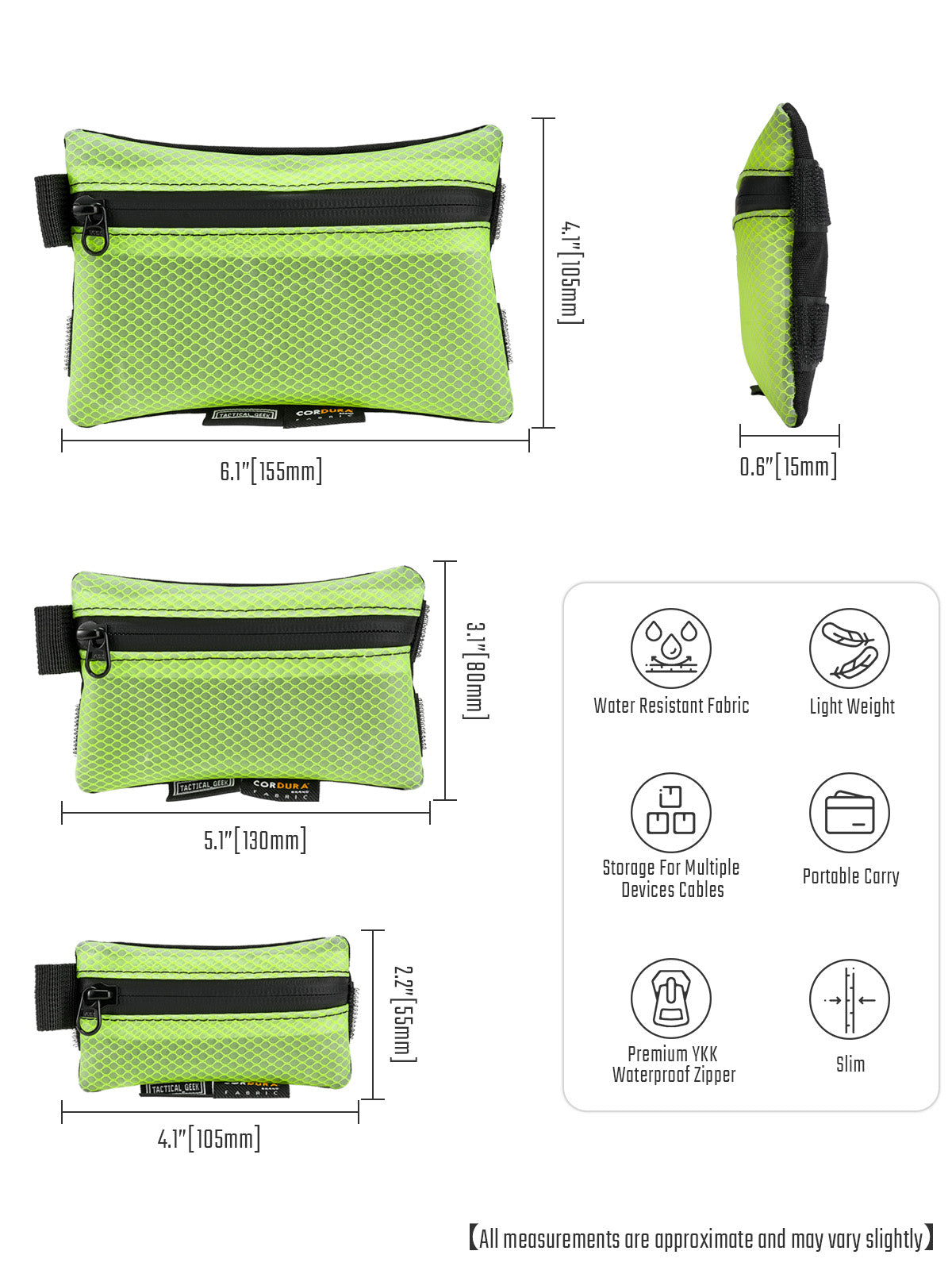 Storage A5 EDC Storage Pouch Set